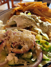 Our signature Chicken Gyro Platter — generous and delicious